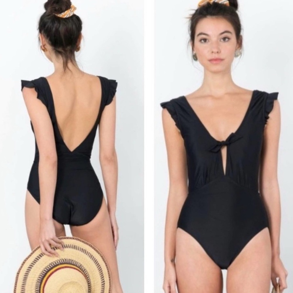 MARINA Elegant Black Kids One Piece